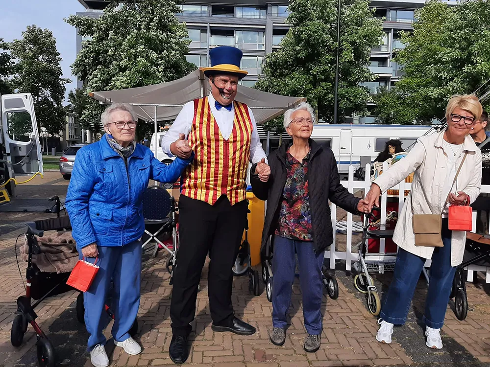 Circus Salto voor de zorg